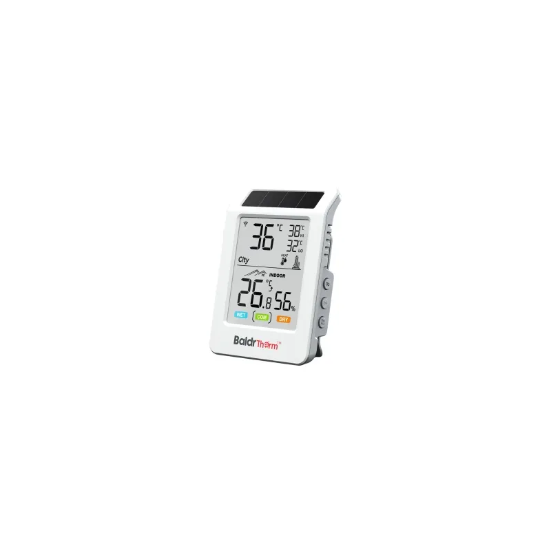 BALDRTHERM HCS596WB Solar-Powered Wi-Fi Thermohygrometer